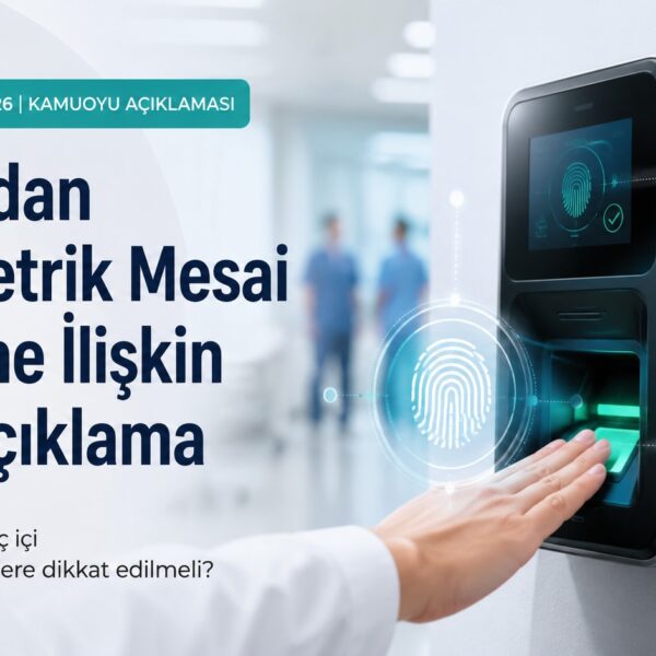 KVKK biyometrik mesai takibi 2026: parmak izi ve avuç içi kullanımına ilişkin açıklama